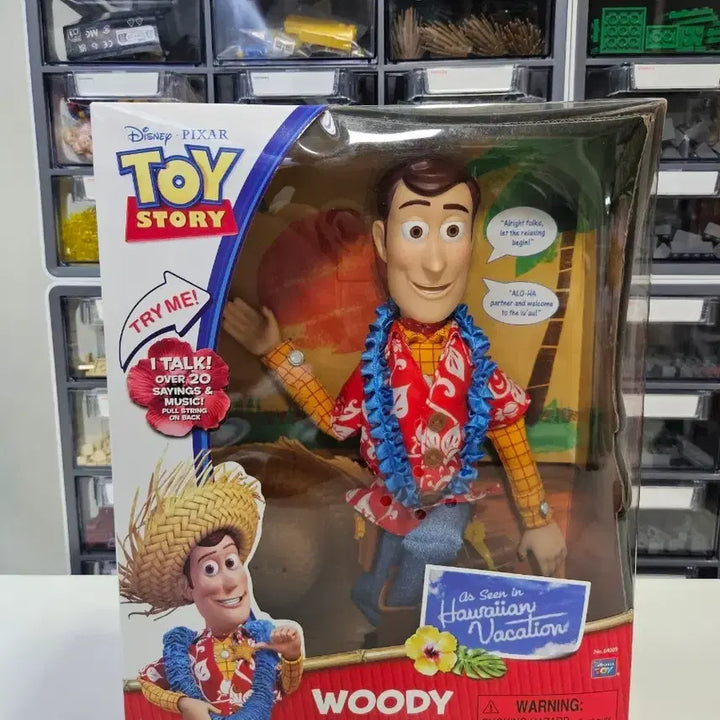 [BUNJANG] Thinkway Toy Story Hawaiian Woody Figure (Sealed) / 토이스토리 씽크웨이 하와이안 우디 팝니다.(미개봉)