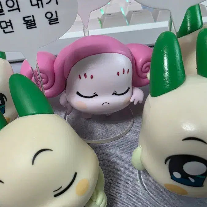 [BUNJANG] Kungya Restaurants 5-Piece Figure Set + Bonus Figure / 쿵야 레스토랑즈 피규어 5종 +1종