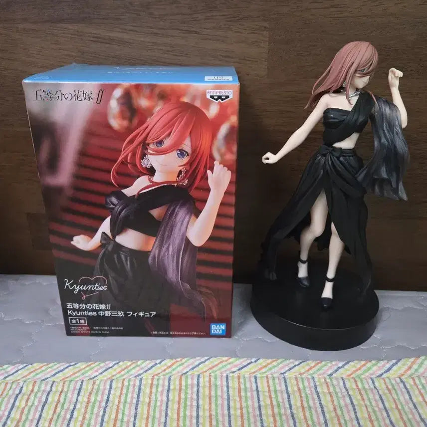 [BUNJANG] The Quintessential Quintuplets Nakano Miku Black Dress Version Figure / 5등분의 신부 나카노 미쿠 블랙드레스 버전 피규어