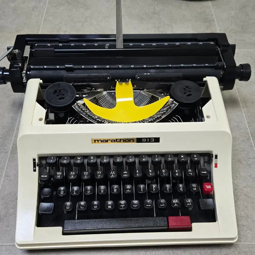 [BUNJANG] Marathon Korean Typewriter 4-Bank Keyboard / 마라톤 한글타자기 4벌식 913