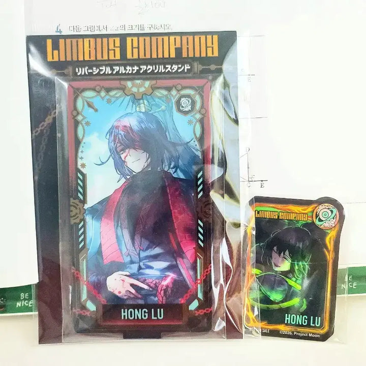 [BUNJANG] Limbus Company Hong Ru Arcana + POB Bundle Set / 림버스 컴퍼니 홍루 아르카나+특전 일괄 판매