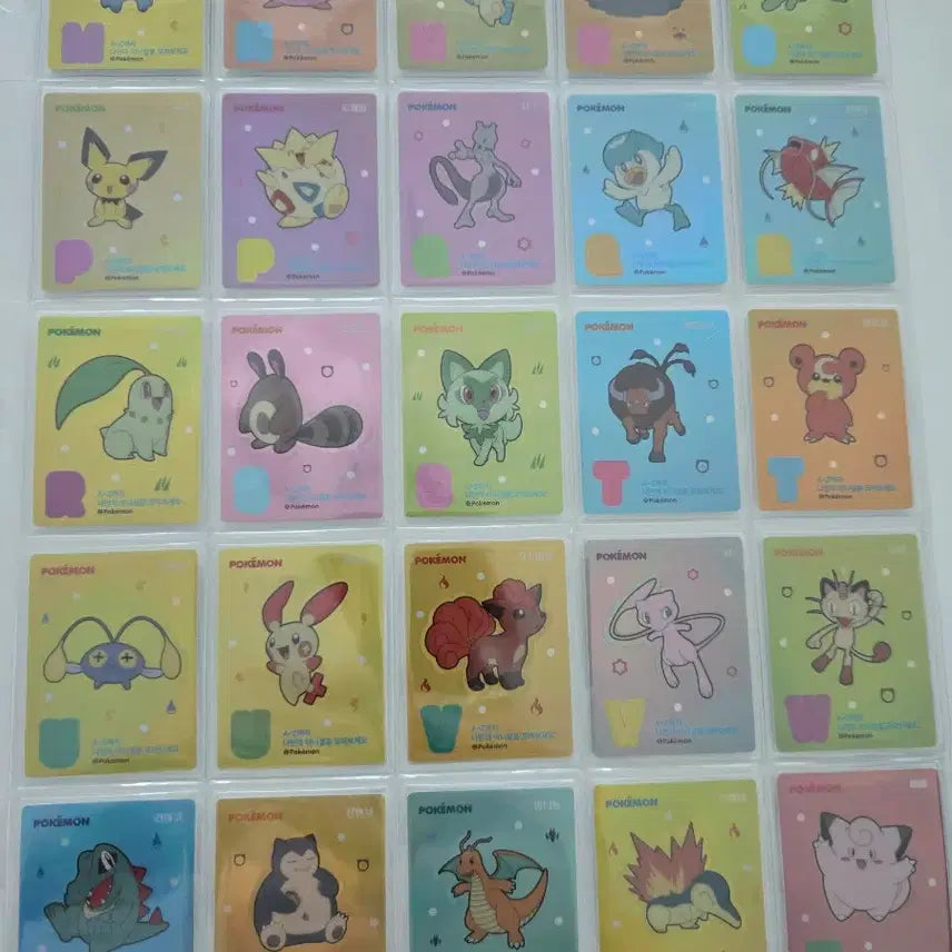 [BUNJANG] Lemona Pokemon Sticker Full Set (50 Types) / 레모나 포켓몬 스티커 50종 전종 팝니다.