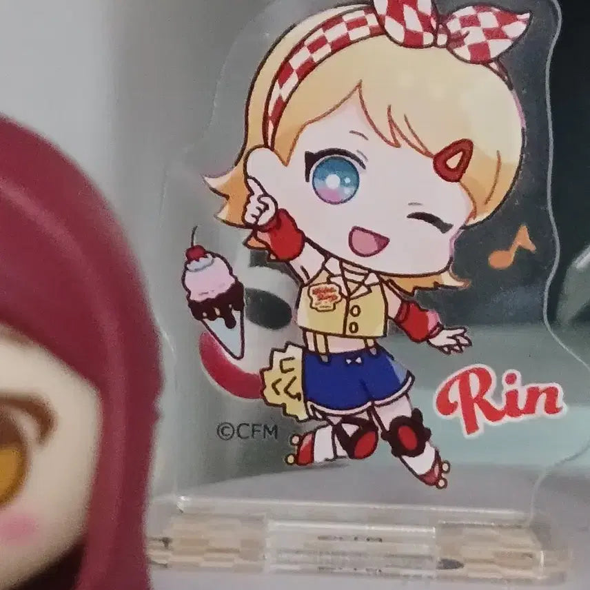 [BUNJANG] Vocaloid Kagamine Rin Nendoroid Acrylic Stand Bundle Set / 보컬로이드 카가미네 린 아크릴스탠드 패밀리마트 넨도로이드 일괄