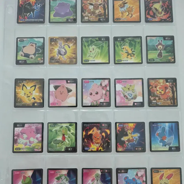 [BUNJANG] Pokemon Wafer Stickers Set (80 Variants) / 웨하스 포켓몬 스티커 80종 전종 팝니다