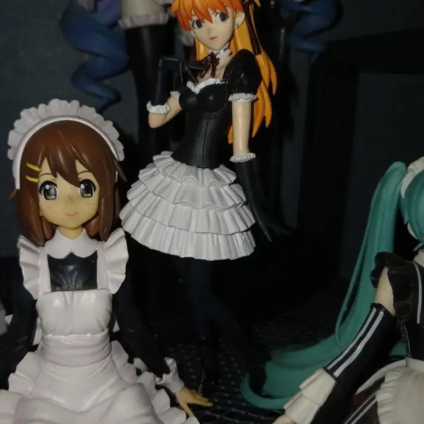 [BUNJANG] Asuka Langley Soryu Gothic Lolita Portrait Figure / 에반게리온 아스카 랑그레이 고스로리 포트레이트 고전 미소녀 피규어
