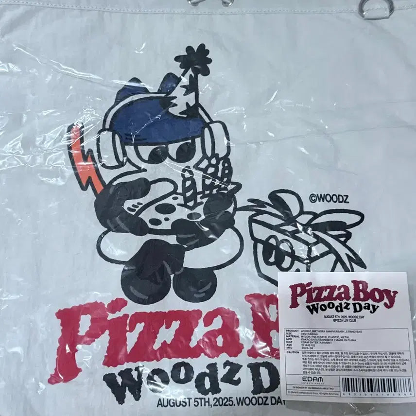 [BUNJANG] WOODZ WOODZ DAY String Bag / woodz 우즈조승연 우즈데이 엠디 스트링백