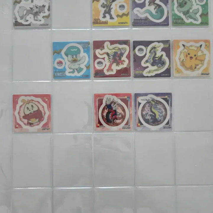 [BUNJANG] Tohato Pokemon Snack Stickers - 73 Types (33 Uncollected + 40 Complete Set) / 토하토 포켓몬 스낵 스티커 73종 <33종 (6종 미수집) + 40종 전종> 팝니다.