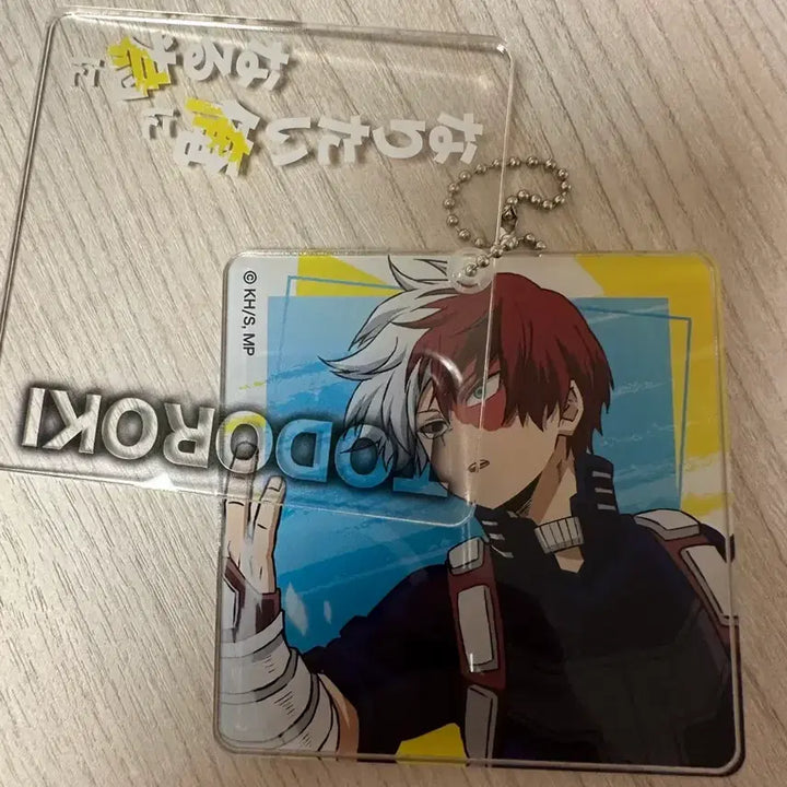 [BUNJANG] My Hero Academia Shoto Todoroki Acrylic Keychain / 나의 히어로 아카데미아 나히아 히로아카 토도로키 쇼토 아크릴 키링