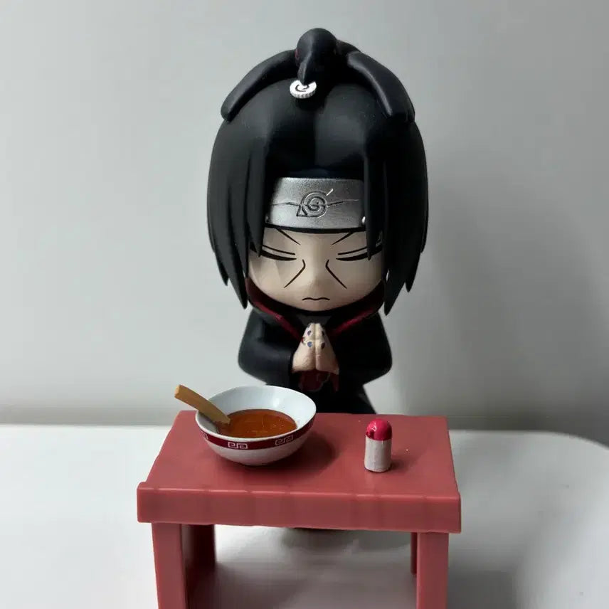 [BUNJANG] Naruto Uchiha Itachi Ichiraku Ramen Figure / 나루토 우치하 이타치 일락라멘 피규어 팔아요