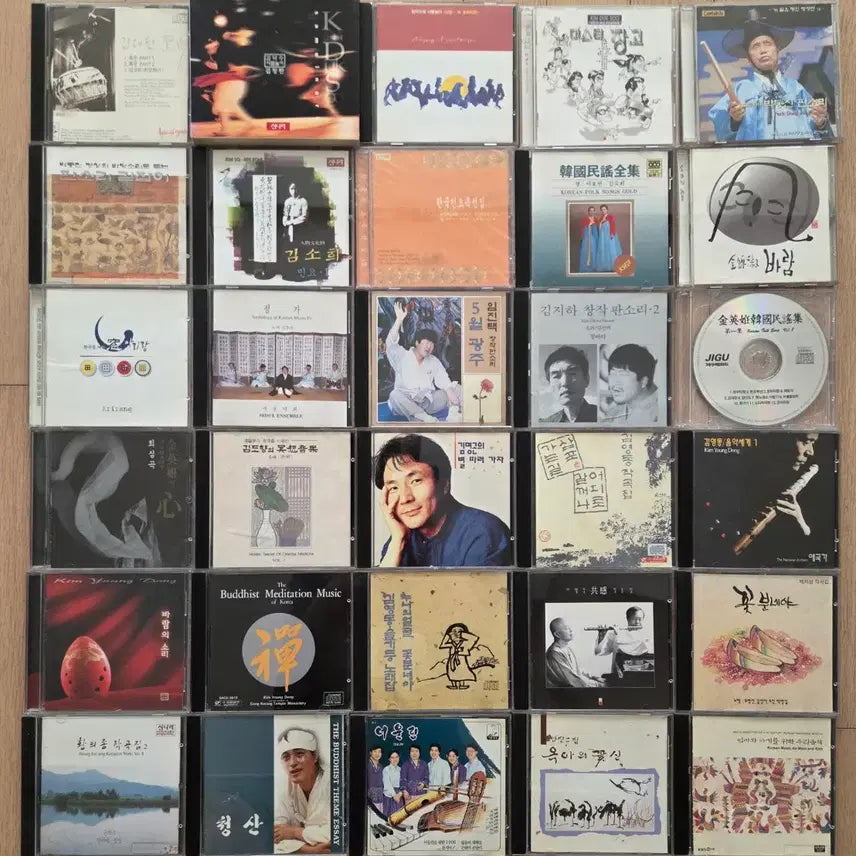 [BUNJANG] Korean Traditional Music CD Collection (Gugak) / 국악CD모음( 가야금 거문고 해금 대금 피리 북 장고 판소리)