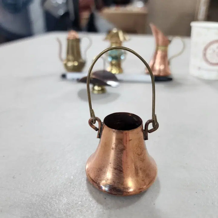 [BUNJANG] Vintage Copper Miniatures (Set of 5) / 오래된 동제품 미니어처 Japan 5개에35000원