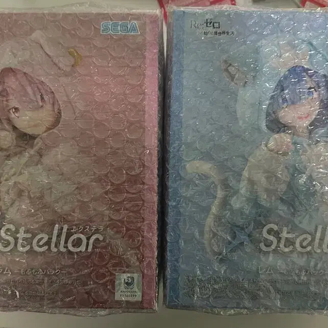 [BUNJANG] Re:Zero Rem &amp; Ram X Stellaris Bundle Set (Sealed) / 미개봉) 리제로 렘, 람 스텔라 일괄