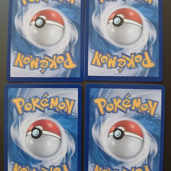 [BUNJANG] Pokemon Slowpoke &amp; Slowking 4-Card Bundle Set / 포켓몬 카드 야돈 야도킹 4장 일괄