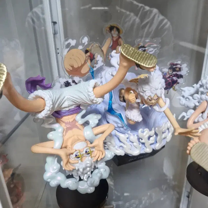 [BUNJANG] One Piece Nika Figure Bundle Set (Sealed) with Promo Cards and Poster / 원피스 니카 피규어 외 미개봉 프로모 카드, 포스터 일괄 판매해요