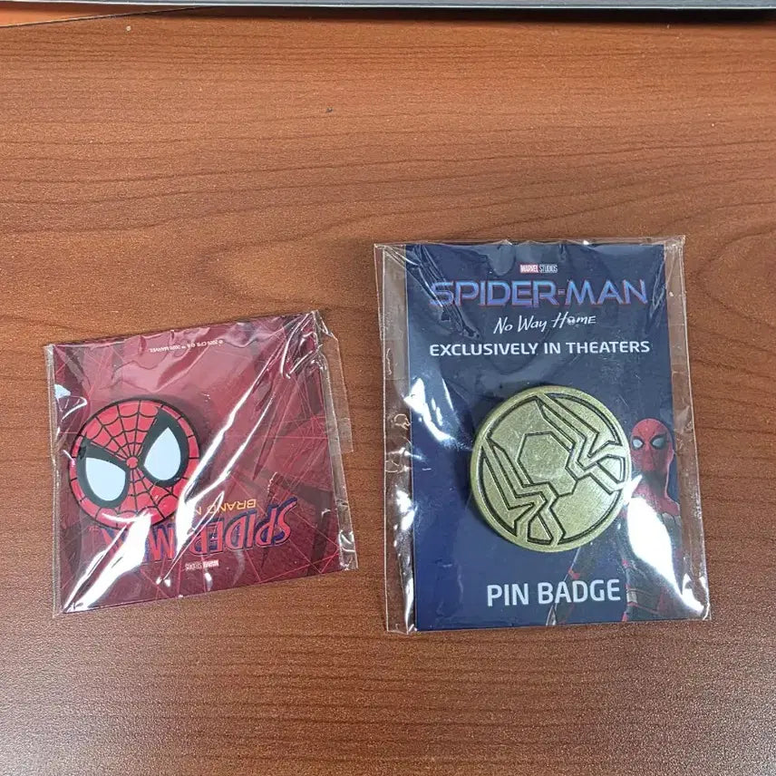 [BUNJANG] Spider-Man Brand New Day Pin Badge, No Way Home (Sealed) / 스파이더맨 브랜드 뉴 데이 핀뱃지, 노웨이홈(미개봉) 팝니다