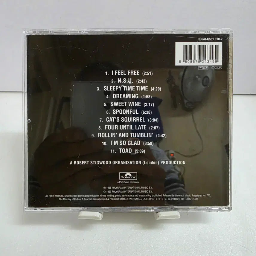 [BUNJANG] Cream Fresh Cream CD / Cream 크림 Fresh Cream