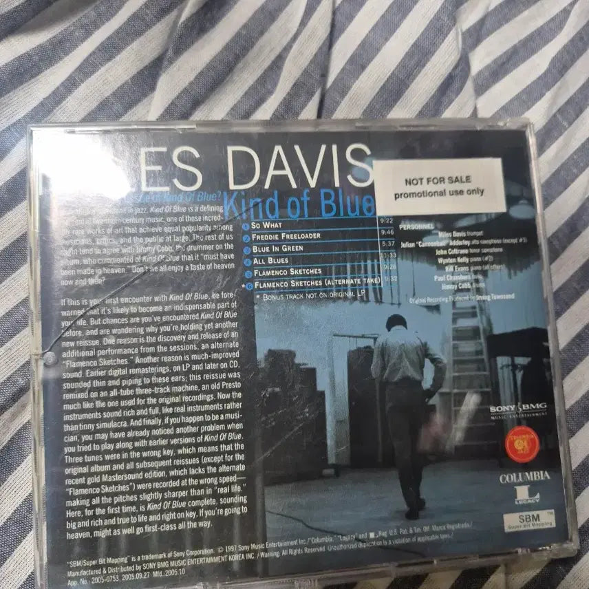 [BUNJANG] Miles Davis Kind of Blue CD (Import) / 마일스 데이비스 앨범 Kind of Blue CD수입