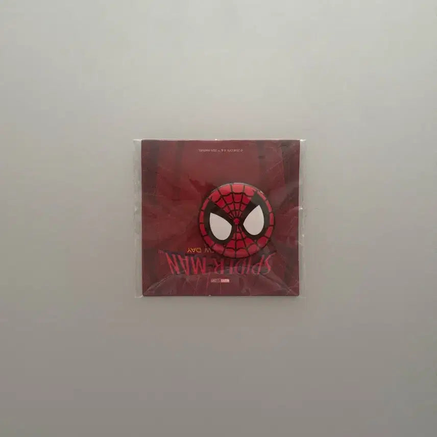 [BUNJANG] Spider-Man 1st Week Special Badge / 스파이더맨 뱃지 1주차 특전 미개봉