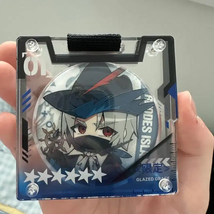 [BUNJANG] Arknights Pin Badge Case (Blue) / 명일방주 핀뱃지 케이스 판매합니다(블루)
