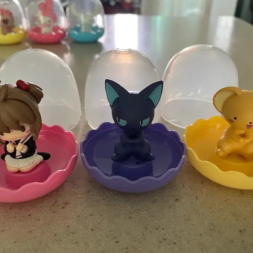 [BUNJANG] Cardcaptor Sakura Capsule Toy Gacha Set of 3 / 카드캡터 사쿠라 캡슐 토이 가챠 3종 일괄