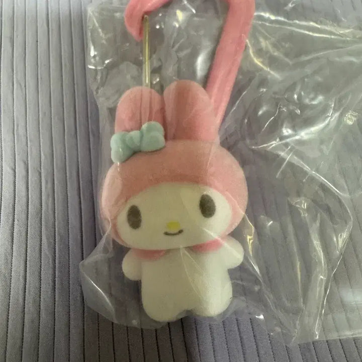[BUNJANG] Sanrio Carabiner Fluffy Gacha My Melody / (미개봉)산리오카라비너플로키가챠/마멜