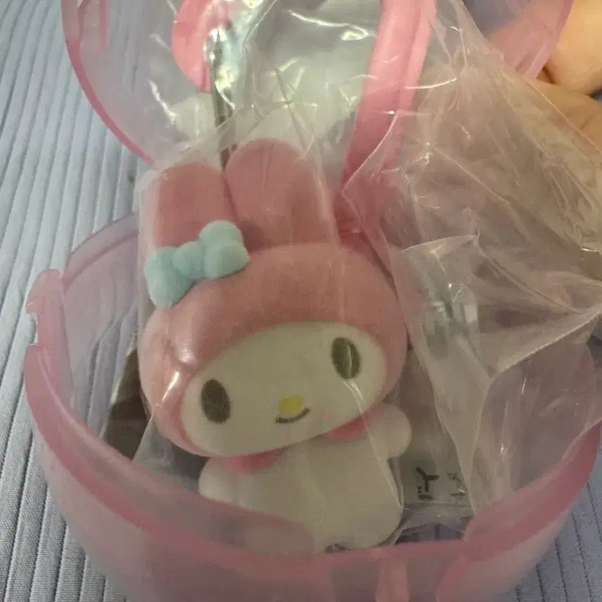 [BUNJANG] Sanrio Carabiner Fluffy Gacha My Melody / (미개봉)산리오카라비너플로키가챠/마멜