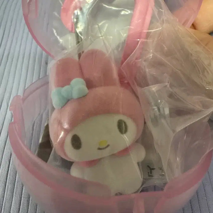 [BUNJANG] Sanrio Carabiner Fluffy Gacha My Melody / (미개봉)산리오카라비너플로키가챠/마멜