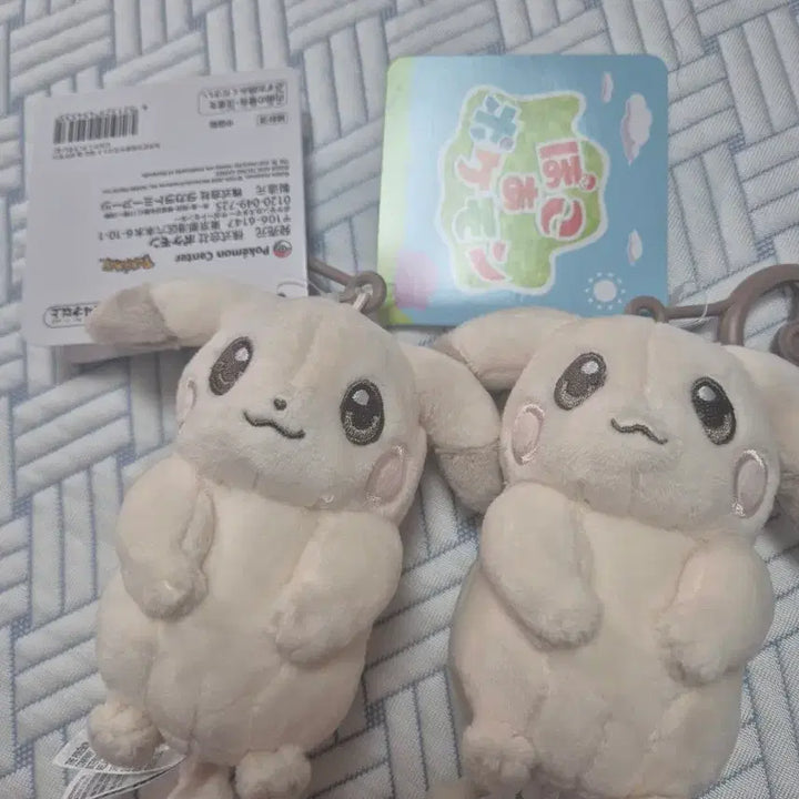 [BUNJANG] Pokemon Center Pocofia Pale Pikachu Keychain / 포켓몬센터 포코피아 창백 피카츄 키링 공정 하자 제품