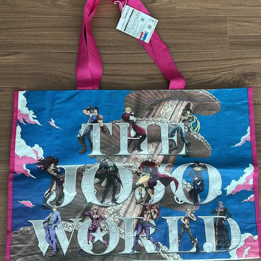 [BUNJANG] Jojo World Tarpaulin Bag / 죠죠월드 타포린백