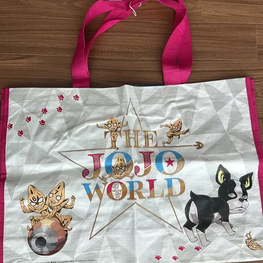[BUNJANG] Jojo World Tarpaulin Bag / 죠죠월드 타포린백