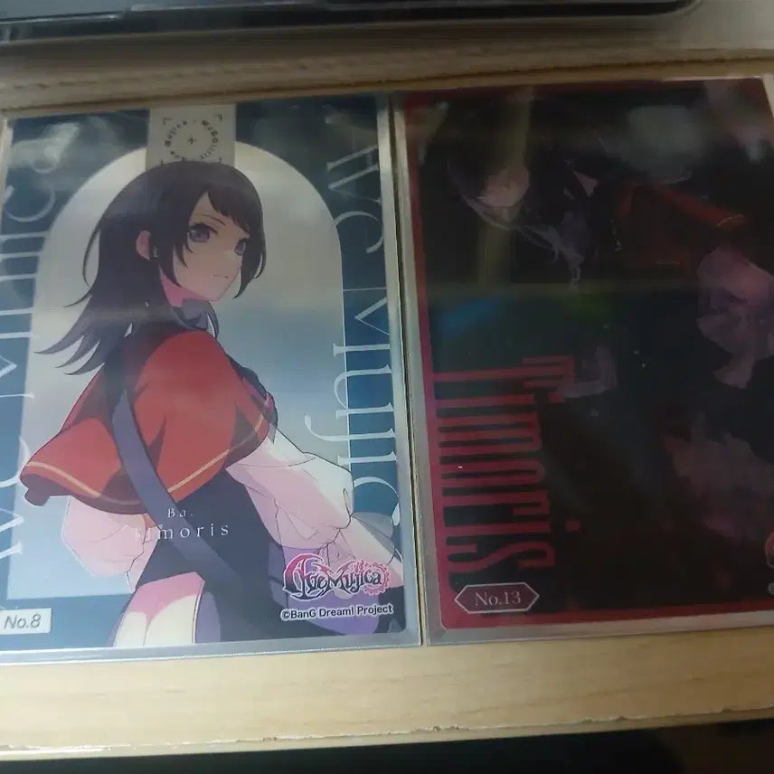 [BUNJANG] Abe Musica Timoris Yahata Umiri Goods Clear Card &amp; Can Badge Set / 아베무지카 티모리스 야하타 우미리 굿즈