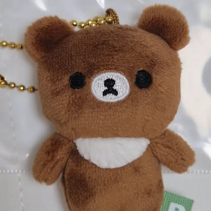[BUNJANG] Rilakkuma Cha-iroi KOGUMAYSAN Mini Doll Keychain &amp; Screen Cleaner / 리락쿠마 차이로이코구마 미니 인형 키링 액정클리너