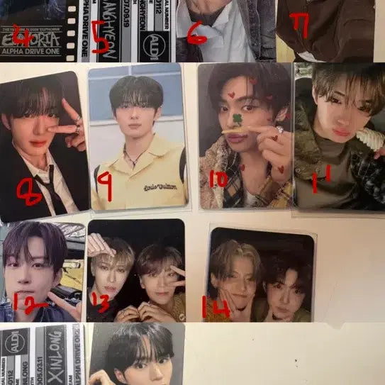 [BUNJANG] Xdinary Heroes Bundle Set Photocard / 알디원 포카 일괄