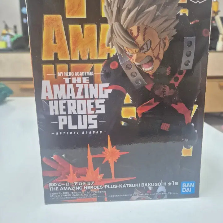 [BUNJANG] My Hero Academia Katsuki Bakugo Amazing Heroes Plus Figure / 나의히어로 히로아카 바쿠고 피규어 어메이징 히어로즈 플러스