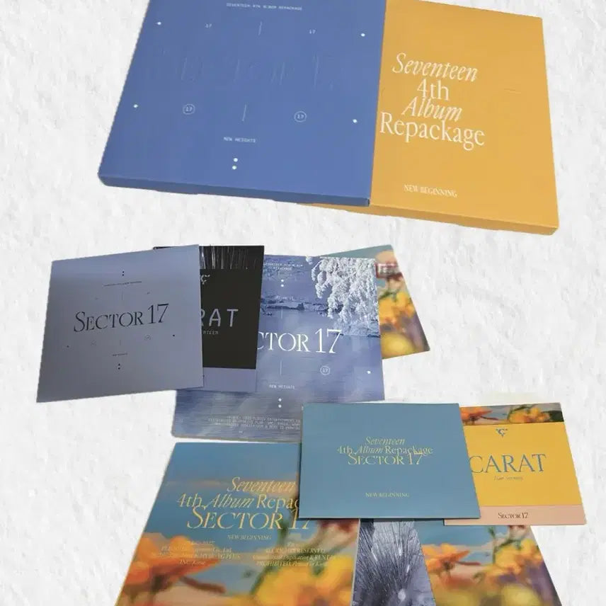 [BUNJANG] SEVENTEEN Sector 17 Album Bundle Set / 세븐틴 sector 17 앨범 일괄 양도