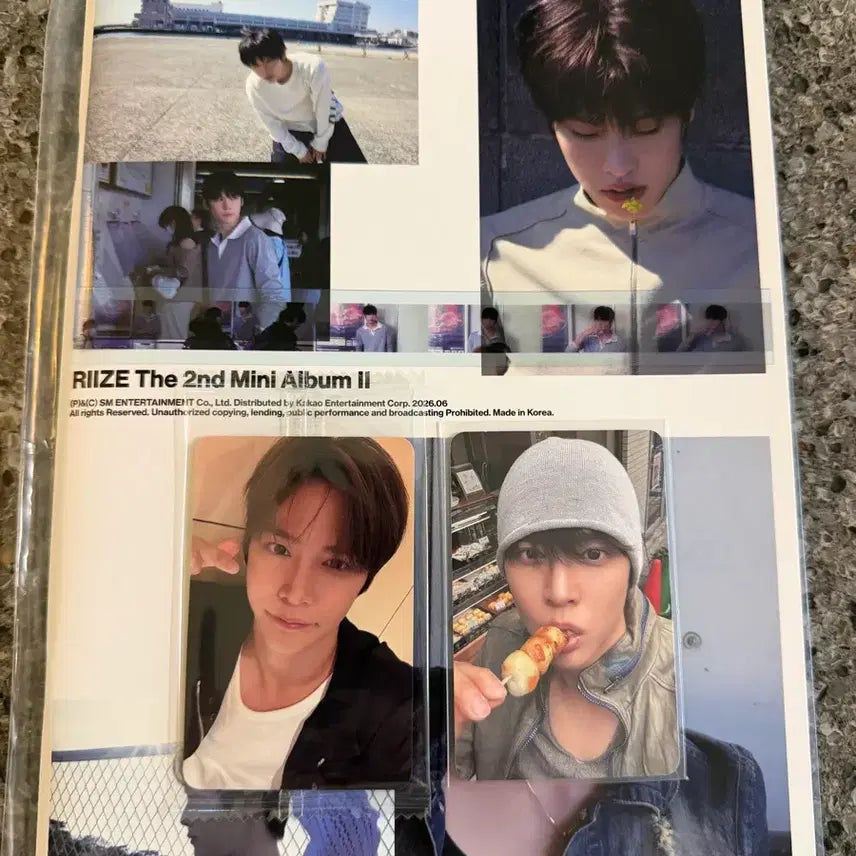 [BUNJANG] RIIZE Eunseok Photobook Version B (Eunseok Film), Ktown4u POB / 라이즈 은석 포토북 b버전(은석 필름),케타포 특전