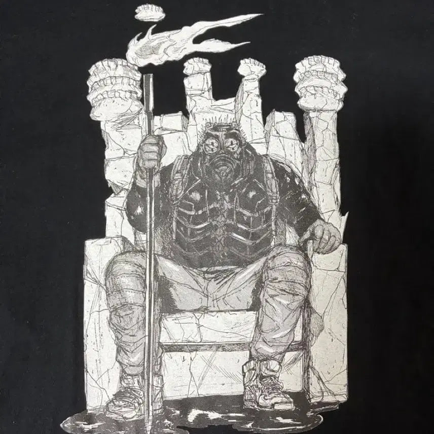 [BUNJANG] Dorohedoro Official Goods T-Shirt (Size L) / 도로헤도로 공식 굿즈 티셔츠
