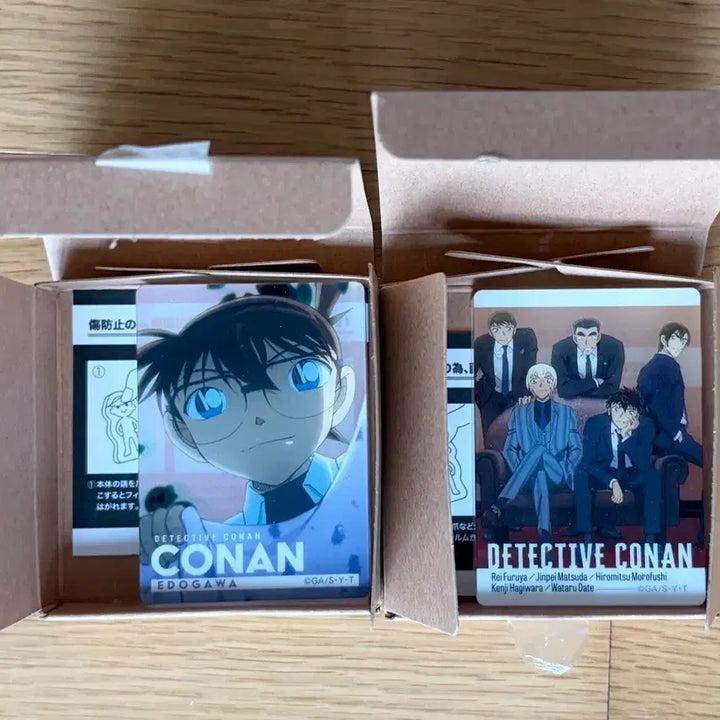 [BUNJANG] Detective Conan Acrylic Block Set: Conan, Police, Kid, Akai / 명탐정 코난 아크릴블록 코난 경찰동기조 키드 아카이