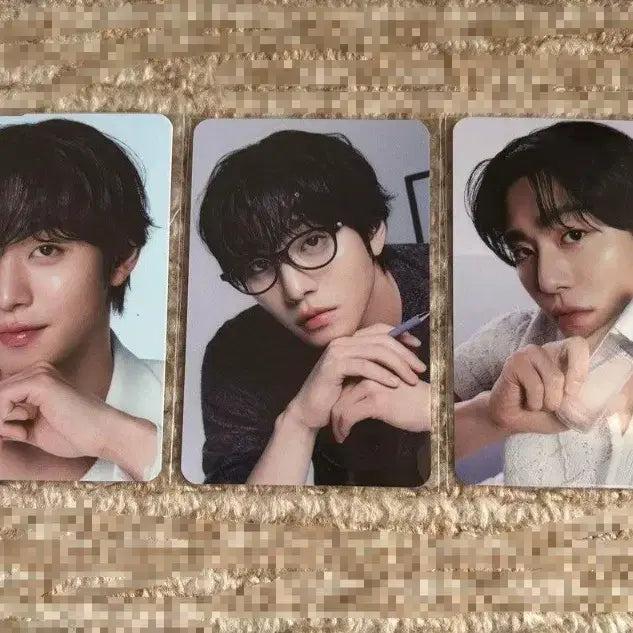 [BUNJANG] Ahn Hyo-seop Dear Dahlia Limited Edition Photocard Set &amp; Japan Pop-up Signed Fan / 안효섭 디어달리아 한국한정판 포토카드3종+일본 팝업사인부채