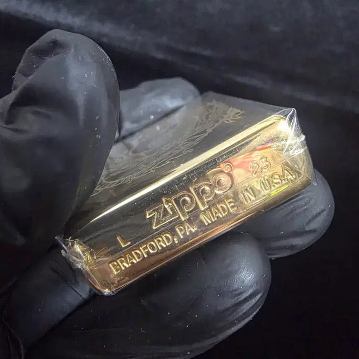 [BUNJANG] Zippo Tiger &amp; Dragon Design Lighter Gold / zippo 지포 라이터 호랑이 &amp; 용 디자인 골드 정품