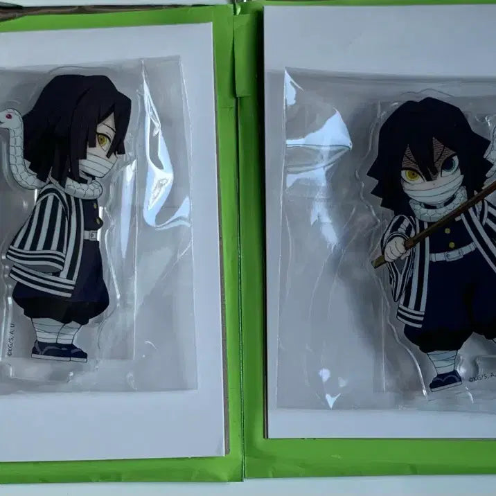 [BUNJANG] Kimetsu no Yaiba Iguro Obanai Connecting Acrylic Stand Set / 귀멸의 칼날 이구로 오바나이 연결 아크릴 스탠드 세트