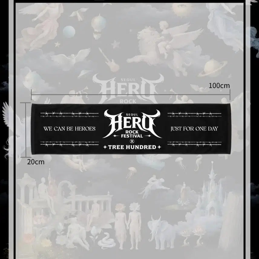 [BUNJANG] Unsealed Hero Rock Festival Official Slogan / 미개봉 히어로 락 페스티벌 공식 슬로건