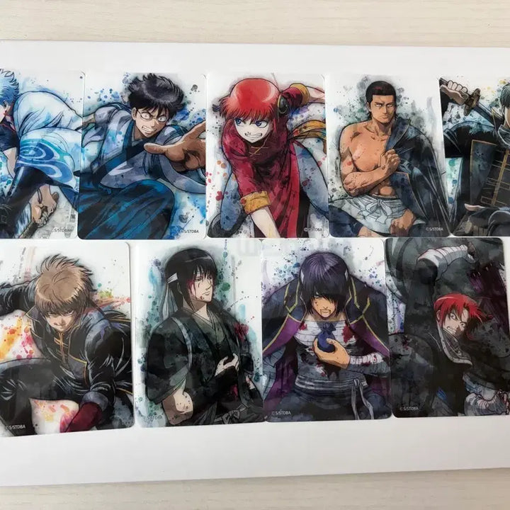 [BUNJANG] Gintama Complete Set Clear Cards / 급전)은혼 클리어 카드 전종 판매 긴토키 히지카타 소고 카구라 카무이 카츠라