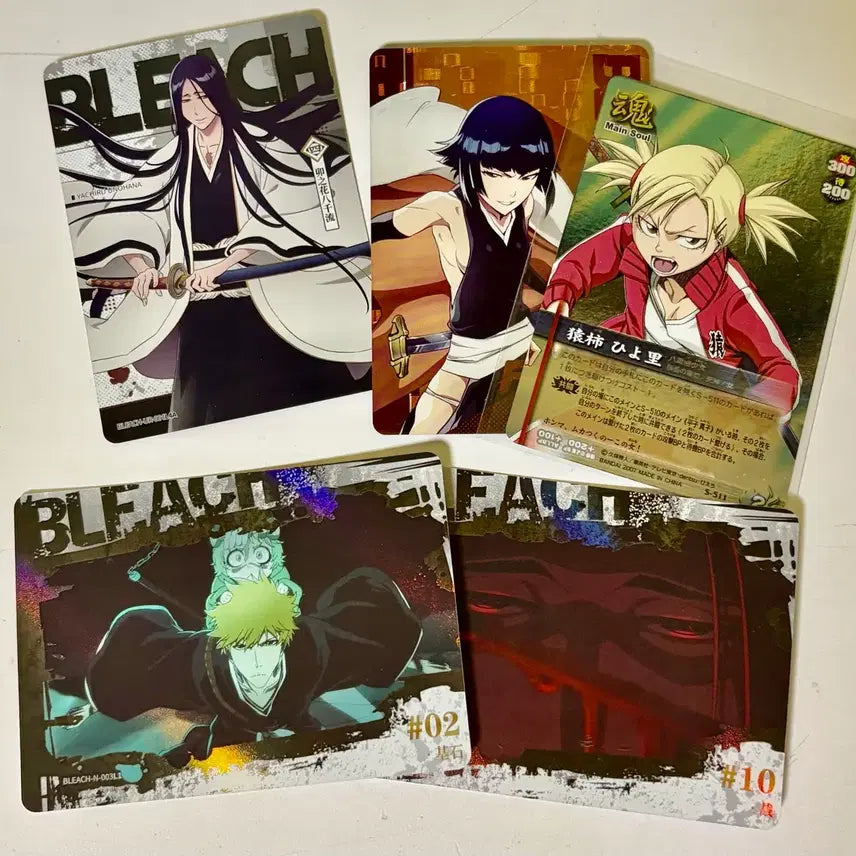 [BUNJANG] Bleach Card Bundle Set / 블리치 우노하나 소이퐁 히요리 이치고 카드 일괄 양도 판매