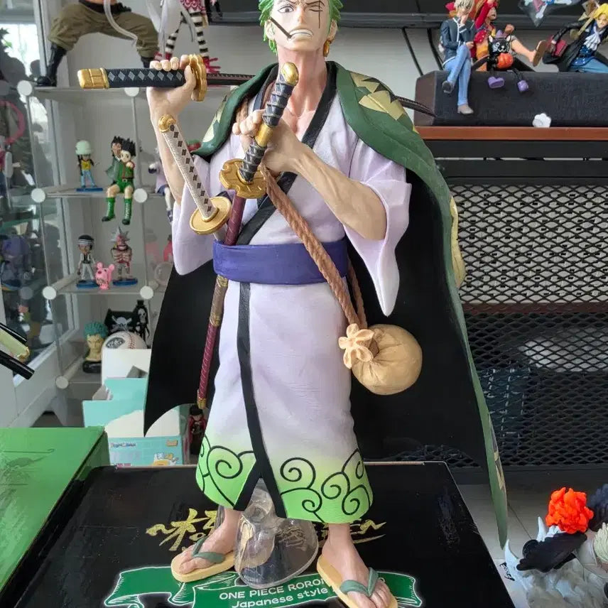 [BUNJANG] One Piece Roronoa Zoro Figure 2-Set / 원피스 로로노아 조로 피규어 2종 세트