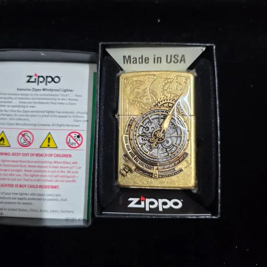 [BUNJANG] Zippo Steampunk Clock Design Lighter / zippo STEAMPUNK CLOCK GA 지포 정품