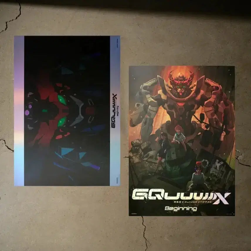 [BUNJANG] Gundam Zaku II Artgraphy Poster A3 Megabox / [박스포장] 건담 지쿠악스 아트그라피 포스터 A3 영화 메가박스 기동전사 비기닝