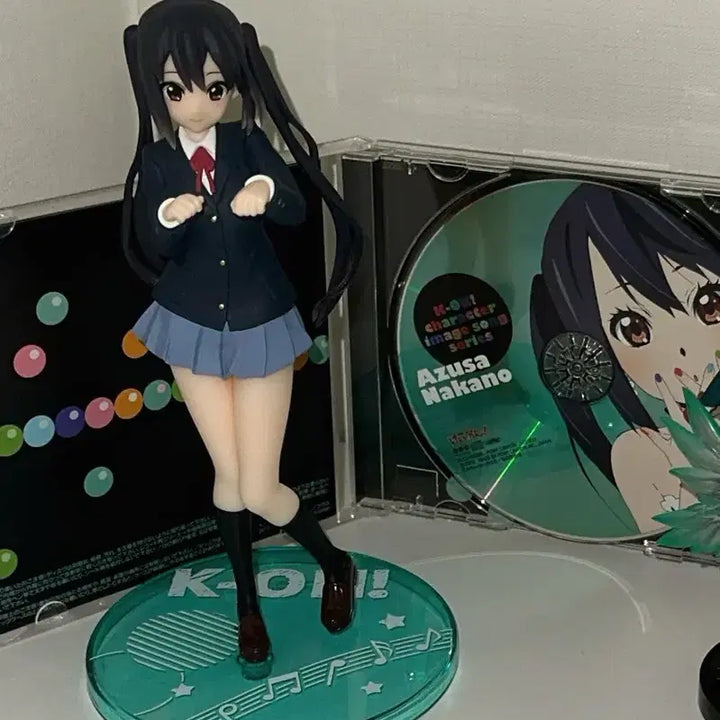 [BUNJANG] Taito Azusa Nakano Figure &amp; CD Bundle / 케이온 아즈사 타이토 TAITO 피규어&amp;CD 일괄