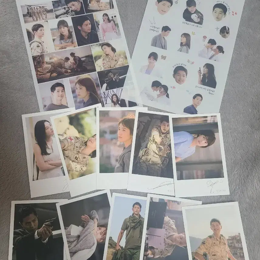 [BUNJANG] Descendants of the Sun Postcard/Sticker Set / 태양의후예 엽서/스티커