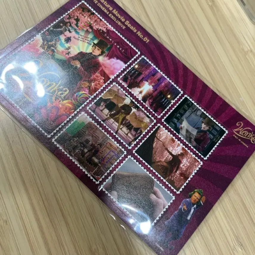 [BUNJANG] Wonka Lotte Cinema Movie Seal / 웡카 롯데시네마 무비씰